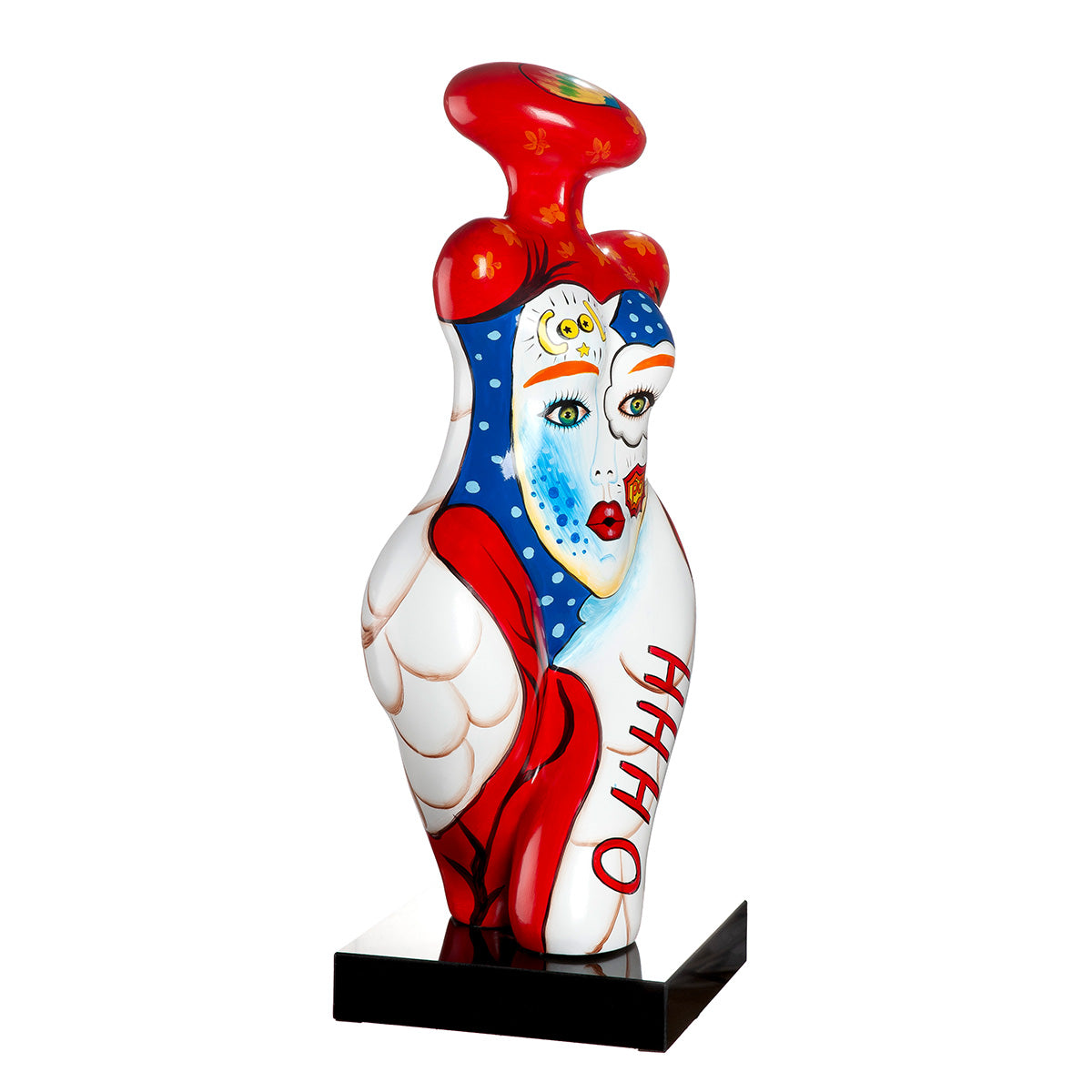 Femme Vrouw Figuur Rood Wit