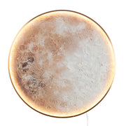 Rond LED-schilderij Moon 70 cm