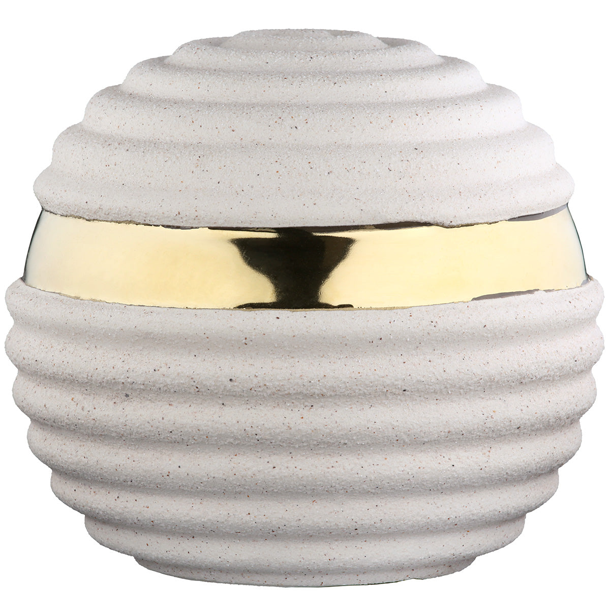 Keramische Decoratiebal Dune Beige