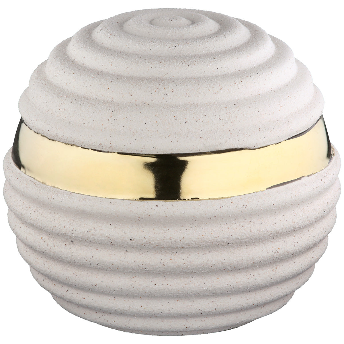 Keramische Decoratiebal Dune Beige