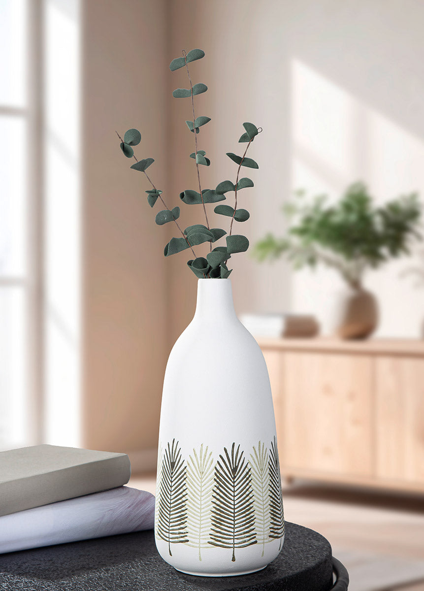 Armania Kegelvaas Wit 28 cm