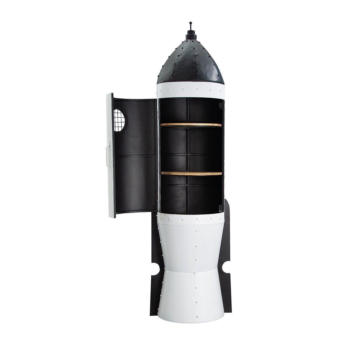 Houston Rocket Metalen Kast Wit