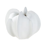 Coquille Organische Vaas Wit 13 cm