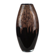 Lemark Vaas Zwart Goud Glas