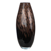 Lemark Vaas Zwart Goud Glas