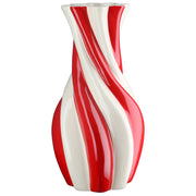 Candy Kegelvaas Crème Rood