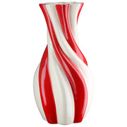 Candy Kegelvaas Crème Rood