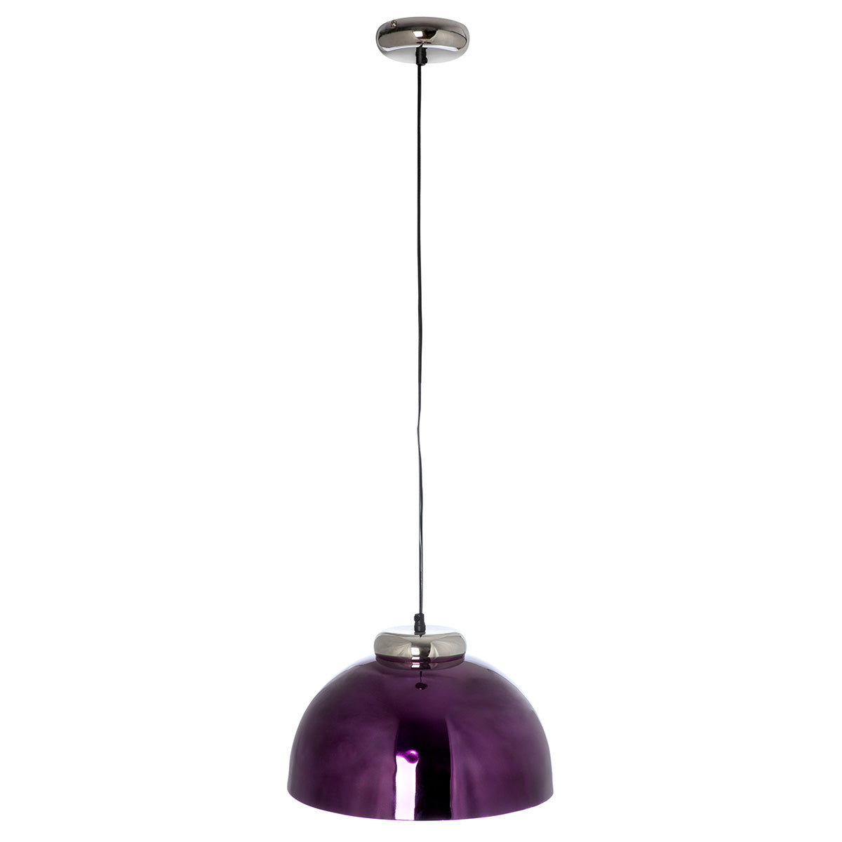 Lumina hanglamp paars ijzer rond
