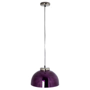 Lumina hanglamp paars ijzer rond