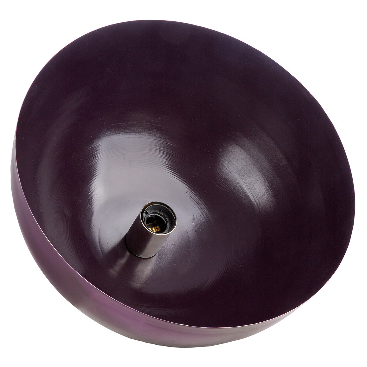Lumina hanglamp paars ijzer rond