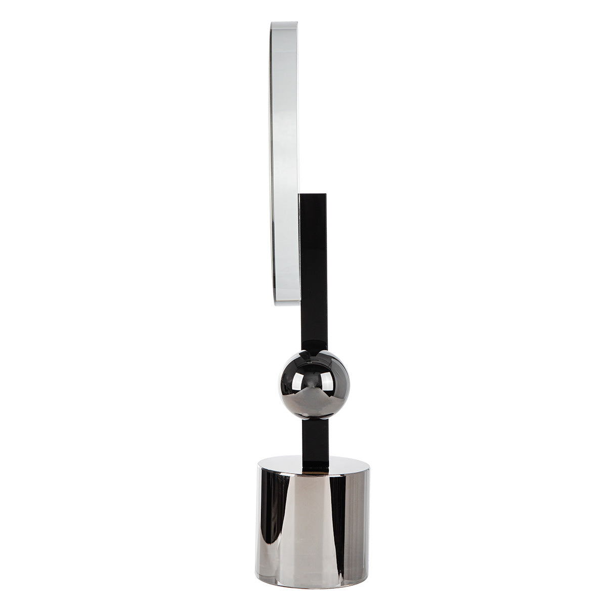 Hakura Glas Sculptuur Zwart XL