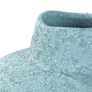 Stegna Ronde Vaas Crème Blauw 21 cm