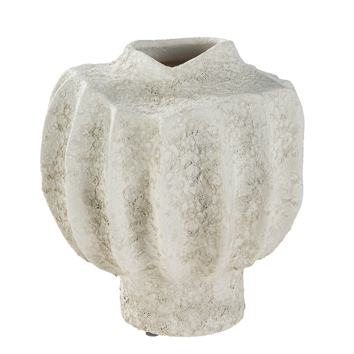 Stegna Vaas Crème Lichtblauw 21 cm