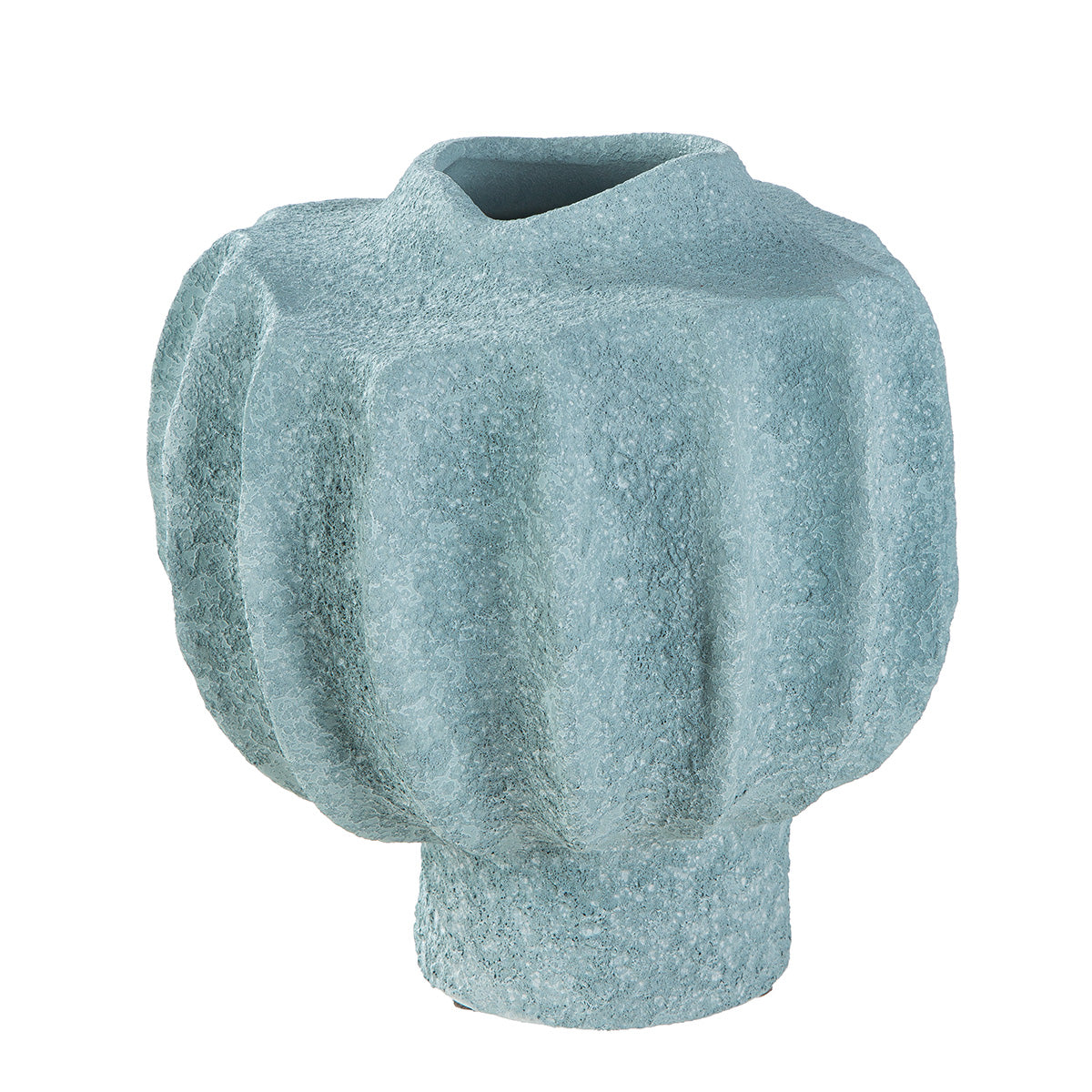 Stegna Vaas Crème Lichtblauw 21 cm