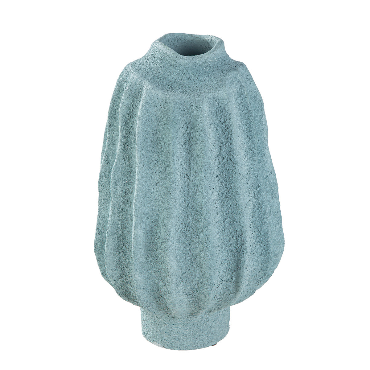 Stegna Vaas Crème Lichtblauw 31 cm