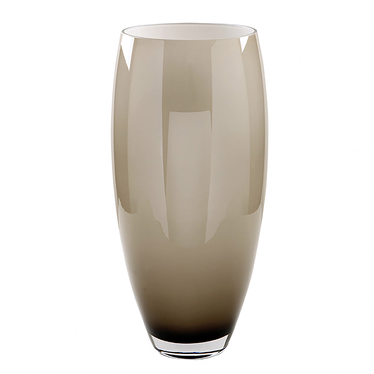 Bruin-Grijze Glazen Vaas Africa 40 cm