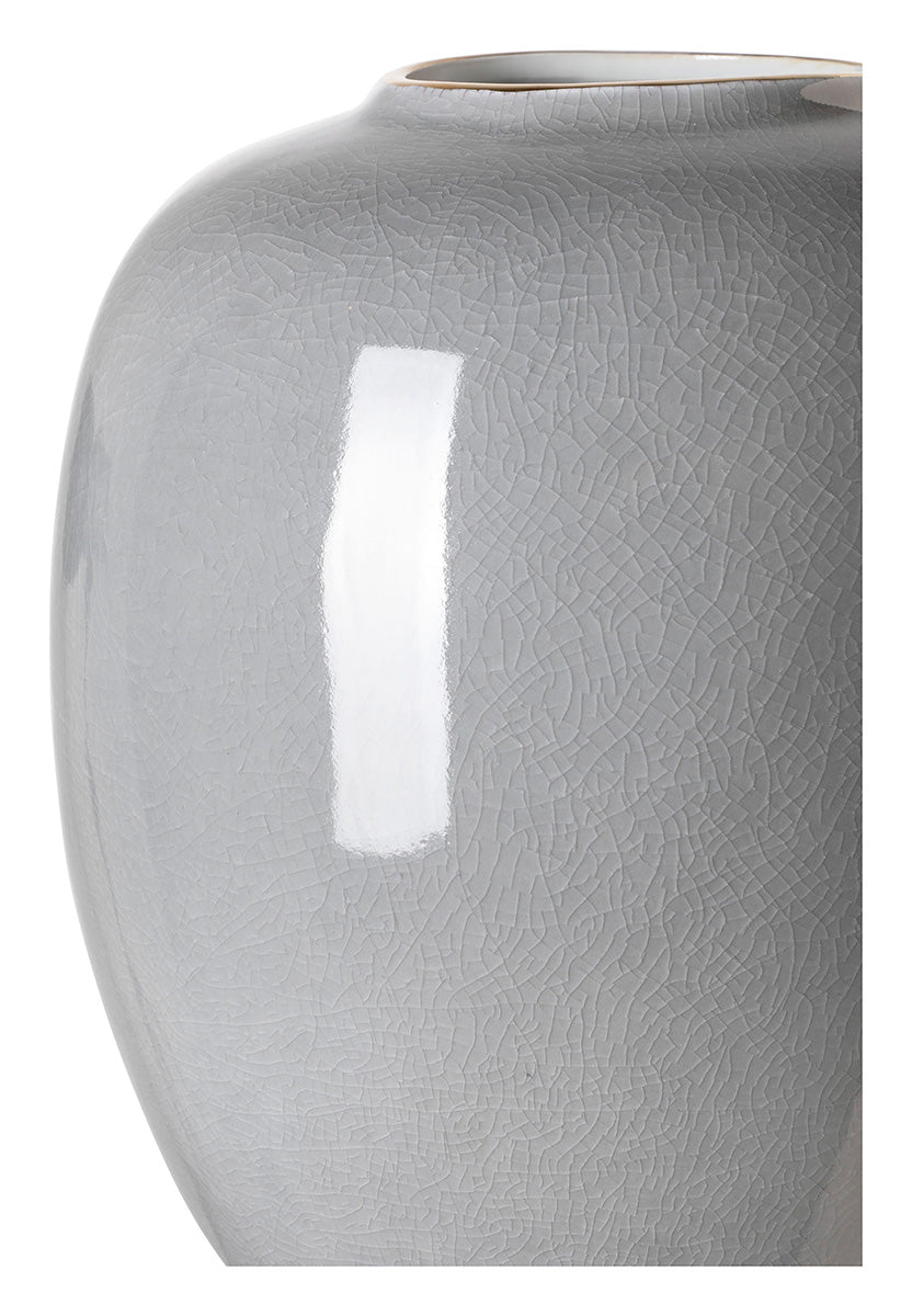 Leandra Vloervaas Grijs 35 cm