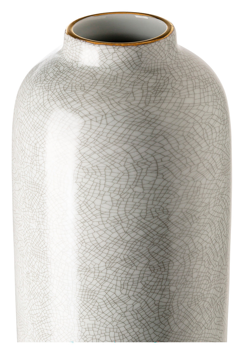 Roy FINK Vaas Lichtgrijs-Wit 26/36 cm
