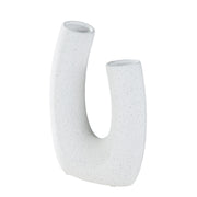 Maceria Vaas Wit Gespikkeld 20.5 cm