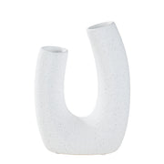 Maceria Vaas Wit Gespikkeld 20.5 cm