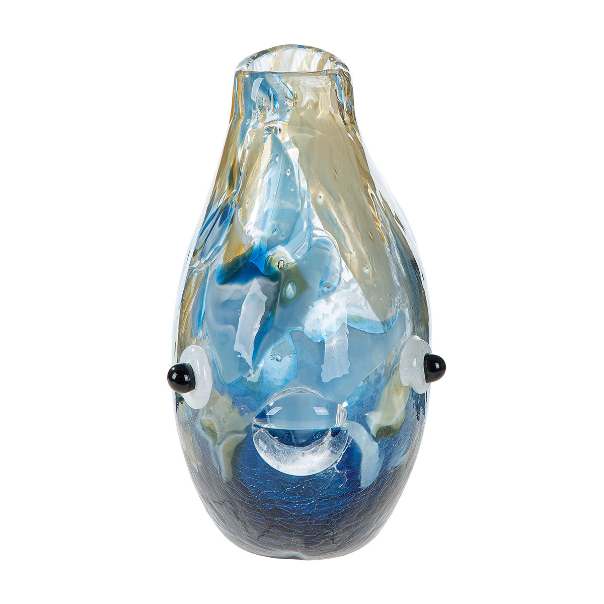 Blauwe visvaas Kandaru 18.5 cm