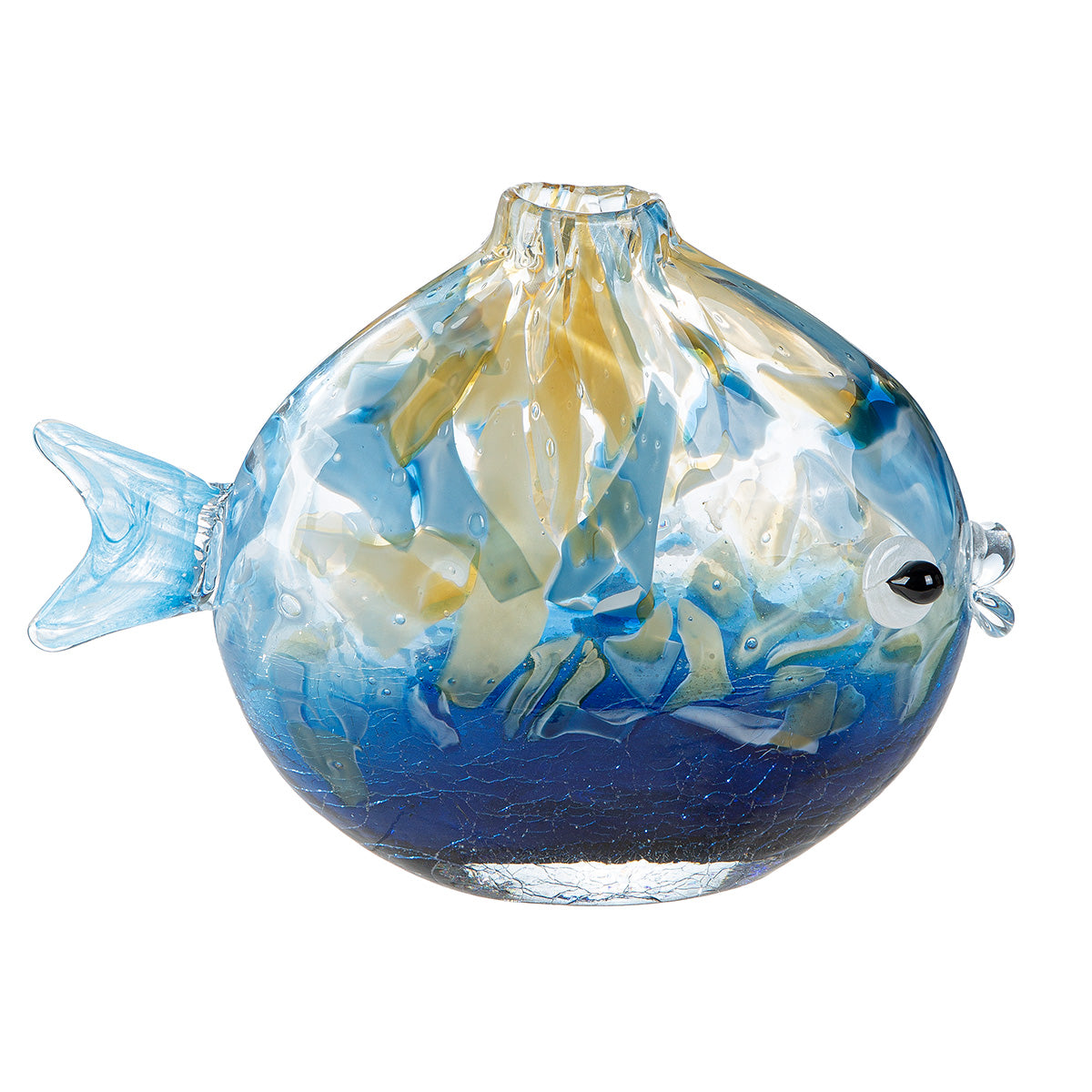 Blauwe visvaas Kandaru 18.5 cm