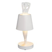 Odette LED Ballerina Tafellamp Wit