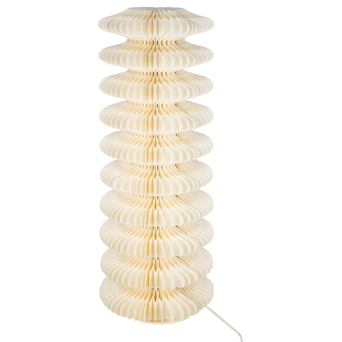 Aera vloerlamp geometrisch crème 97cm
