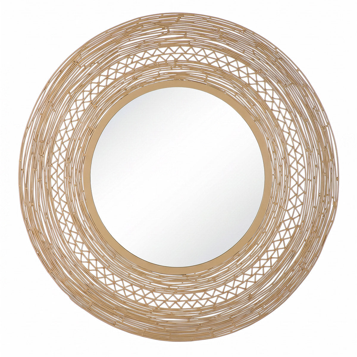 Joris ronde spiegel beige 70 cm