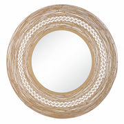 Joris ronde spiegel beige 70 cm