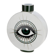 Magic Eye Ronde Dekselvaas Wit