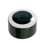 Magic Eye Ronde Dekselvaas Wit