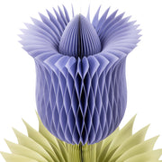 Papieren Tulp Paars 59 cm Decoratie