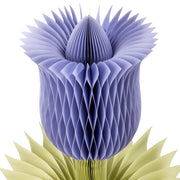 Papieren Tulp Paars 59 cm Decoratie