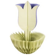 Papieren Tulp Paars 59 cm Decoratie