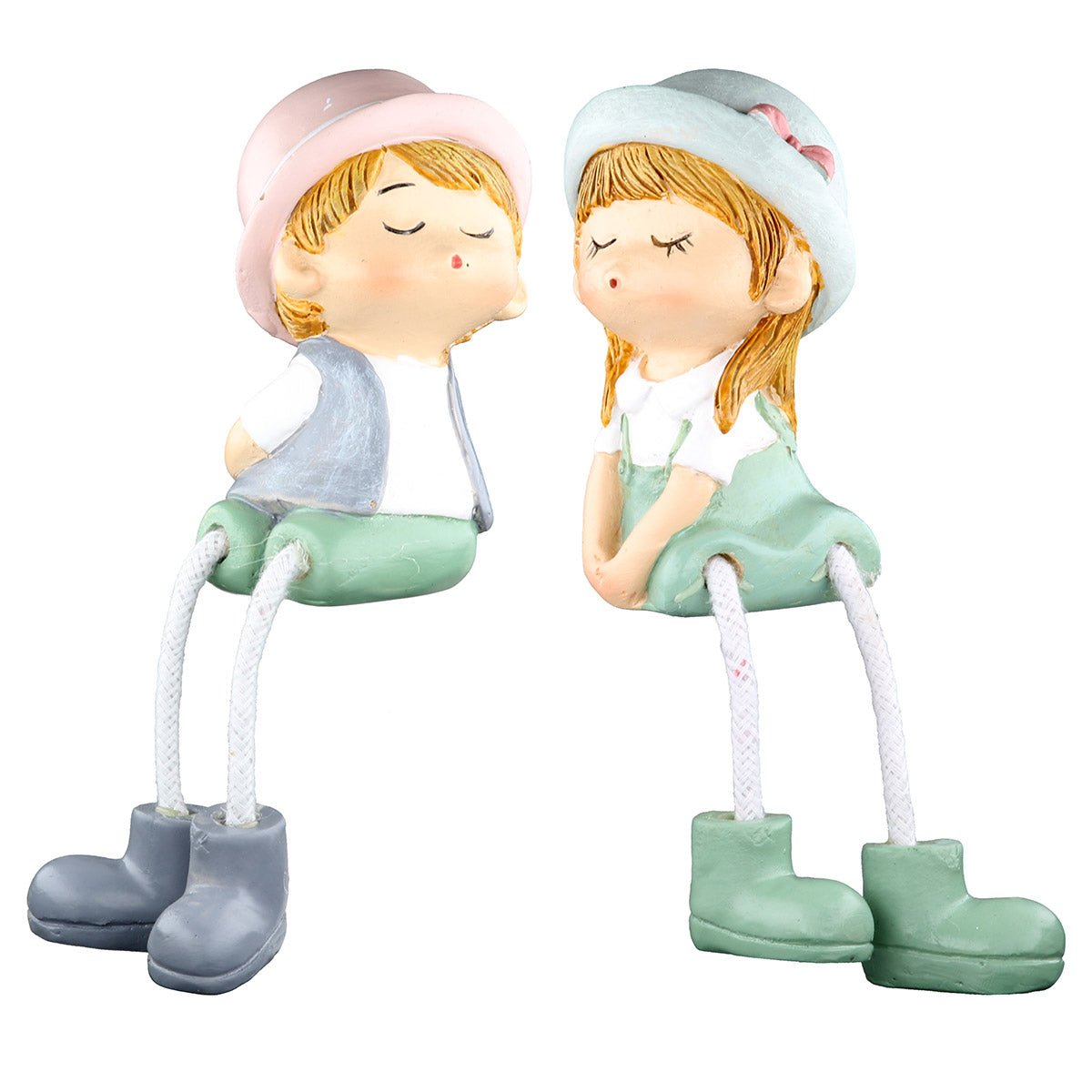 Lena & Leon Mini Beeld Set