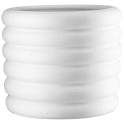 Luneva Ronde Vaas Lichtgroen/Wit
