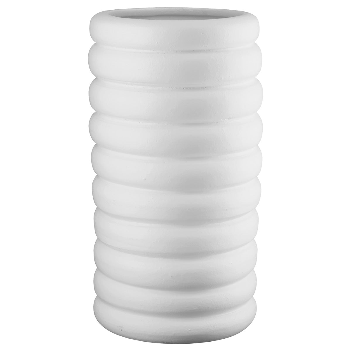 Luneva Ronde Vaas Lichtgroen/Wit