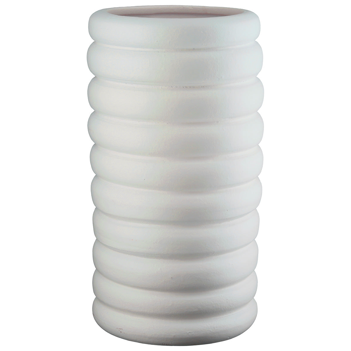 Luneva Ronde Vaas Lichtgroen/Wit