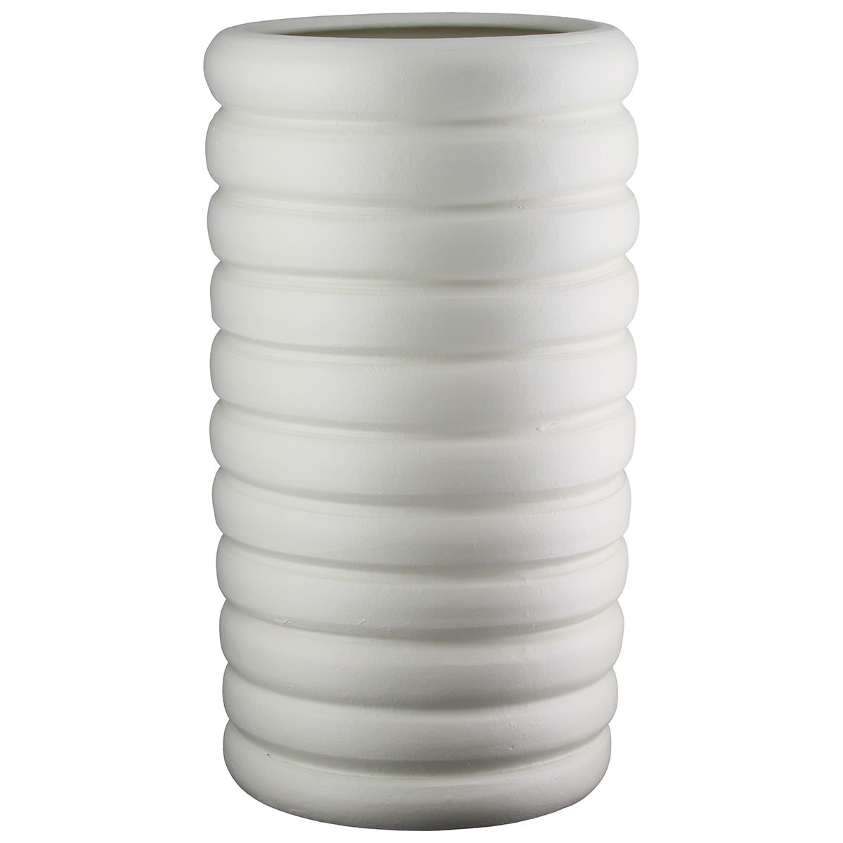 Luneva Ronde Vaas Lichtgroen/Wit