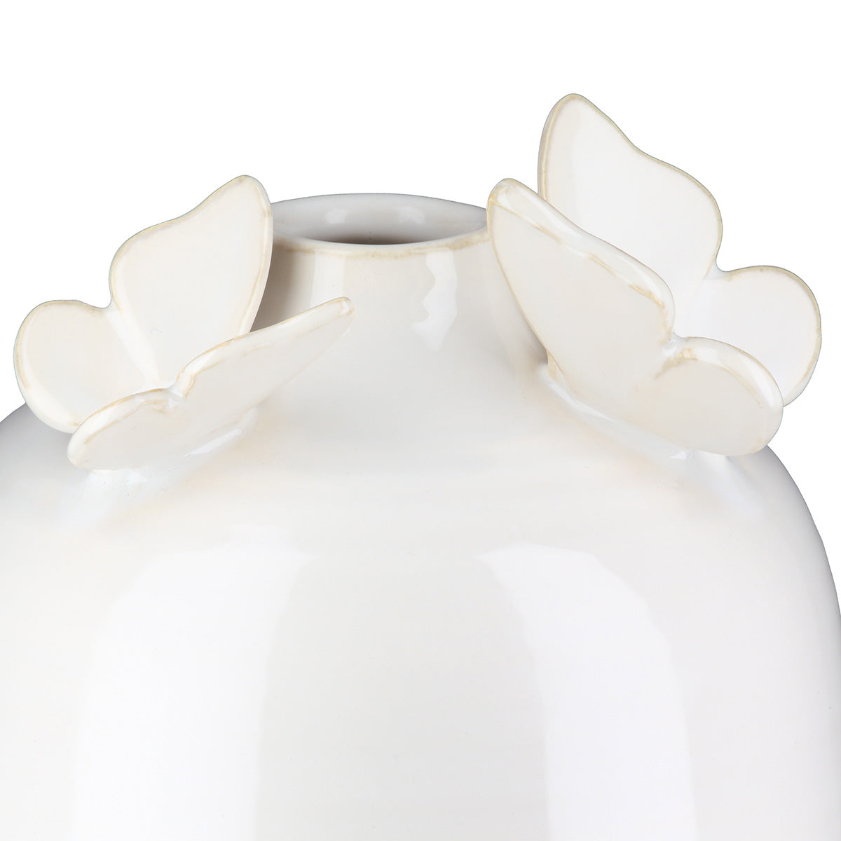 Papylia Halsvaas Crème Paars