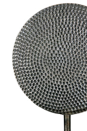 Round Aluminium Sculptuur Zilver