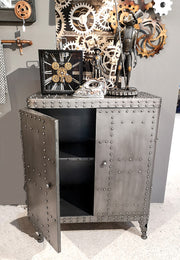 Aviation zilveren metalen dressoir