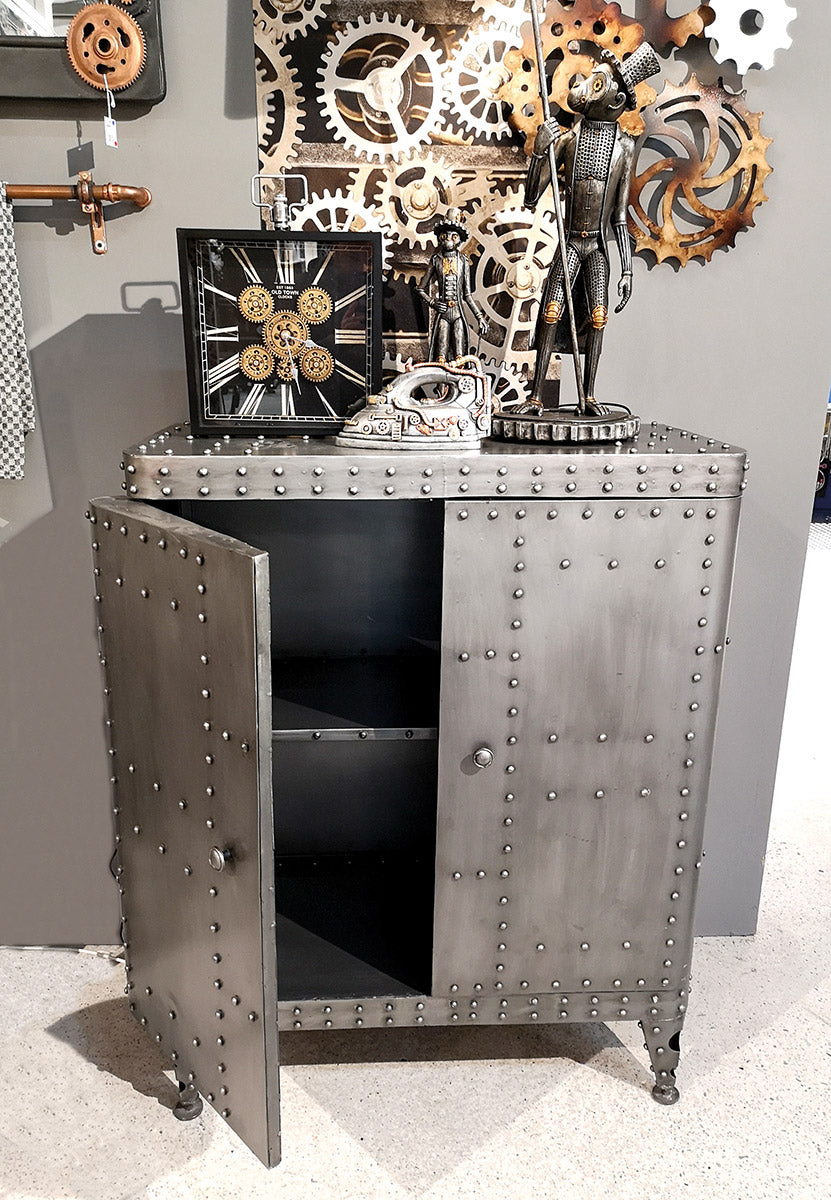 Aviation zilveren metalen dressoir