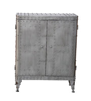 Aviation zilveren metalen dressoir