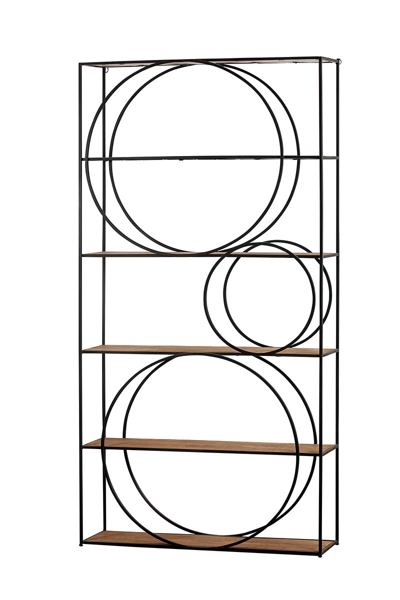 Circle Metalen Rek Bruin 200 cm