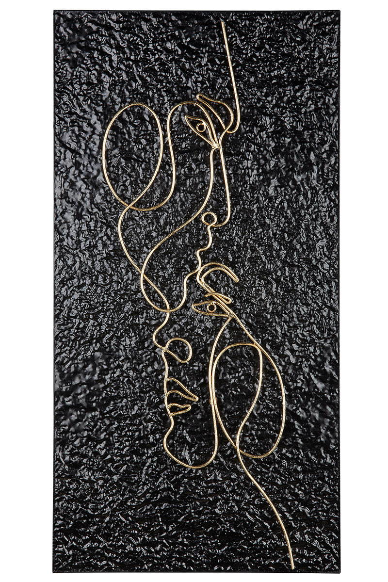 Affetto metalen wanddecoratie 81 cm