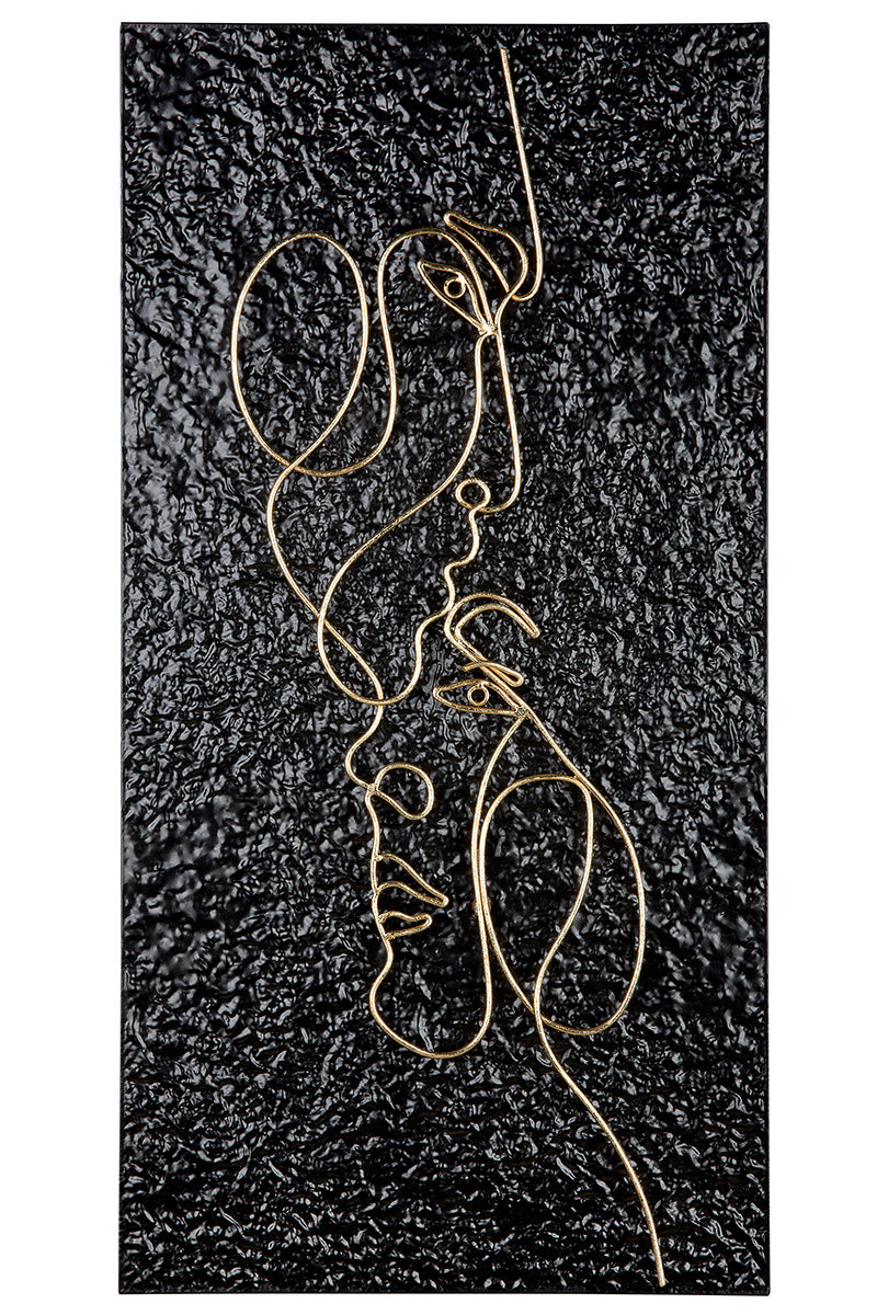 Affetto metalen wanddecoratie 81 cm