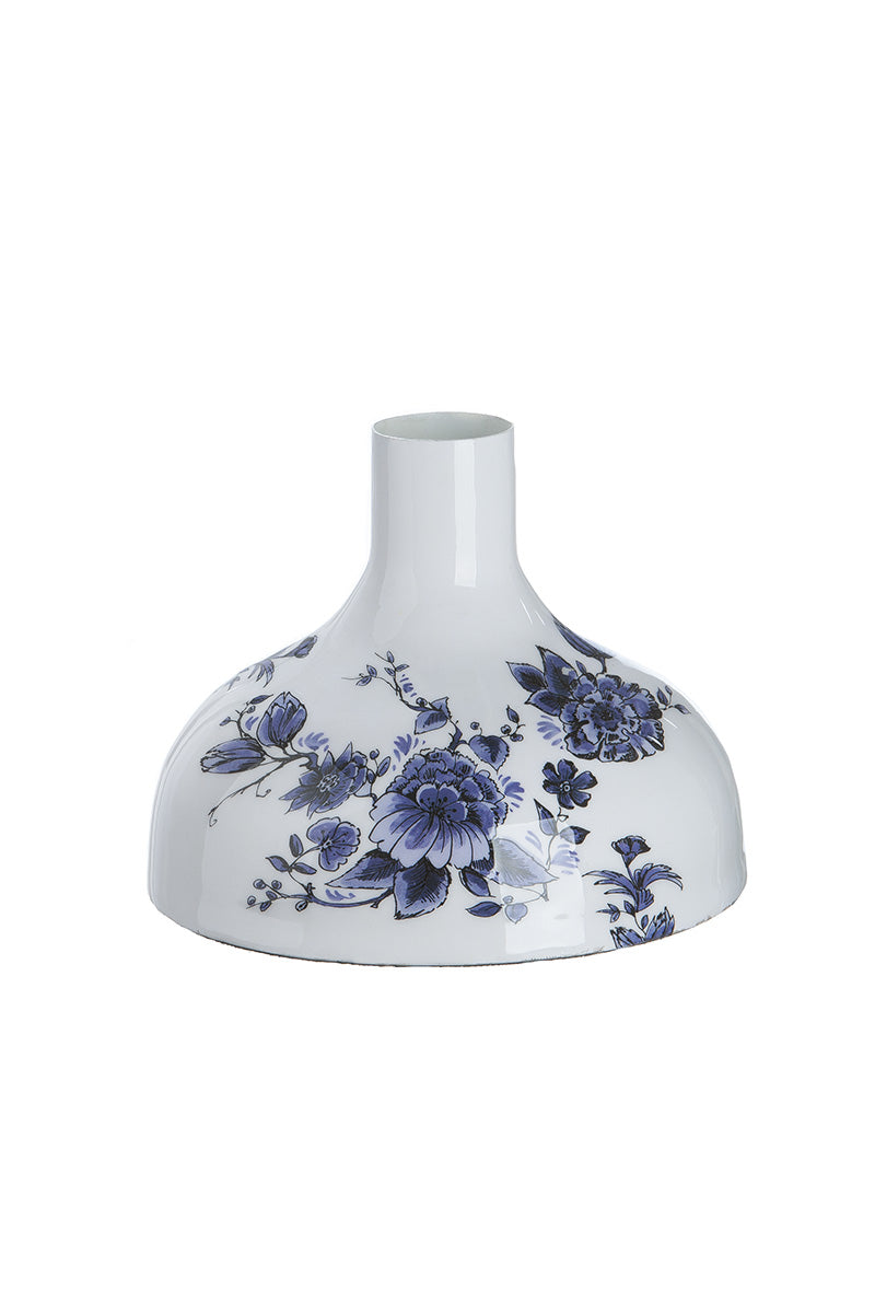 Florale Crèmekleurige Vaas 15 cm