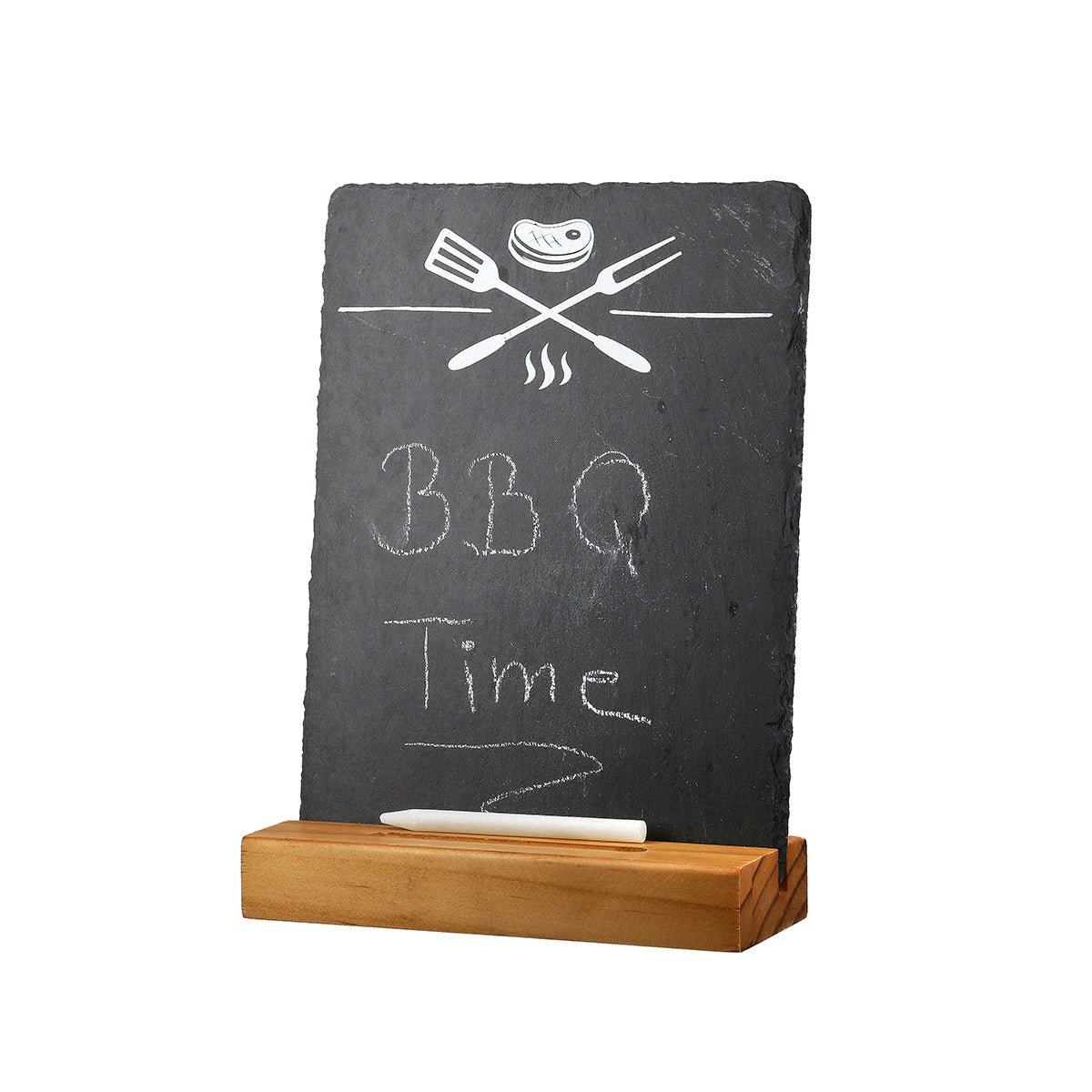 Leisteen Krijtbord Grill 21 cm
